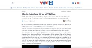 vov2 phỏng vấn kéo dài chân Dr Lượng